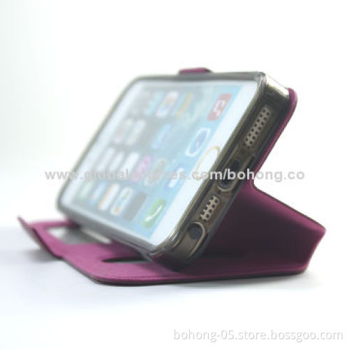 PU and PC case for iPhone 5s, different color is available